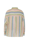 Campbell Linen Multi - Apricot Combo