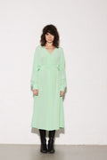 Cannes Dress - Green Ash