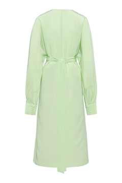 Cannes Dress - Green Ash