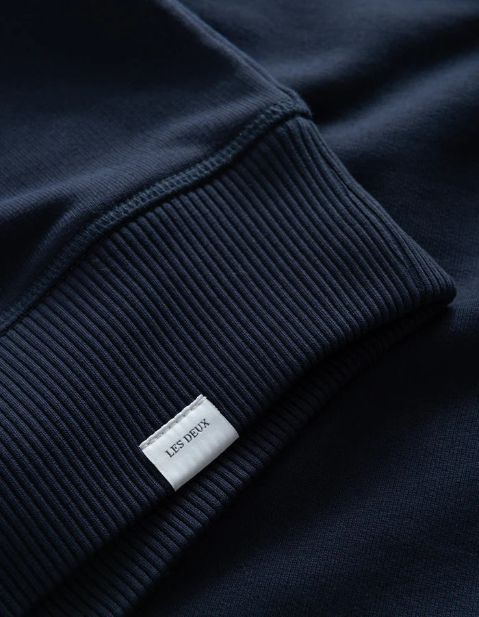 Cedric Half-Zip Sweatshirt - Dark Navy