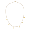 Columbine Necklace - Gull