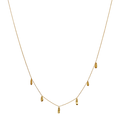 Columbine Necklace - Gull