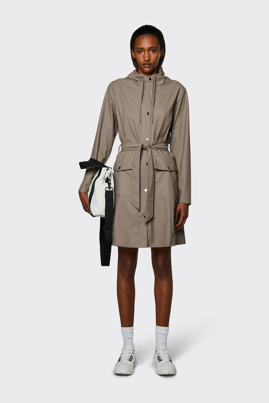 Curve Jacket - Taupe