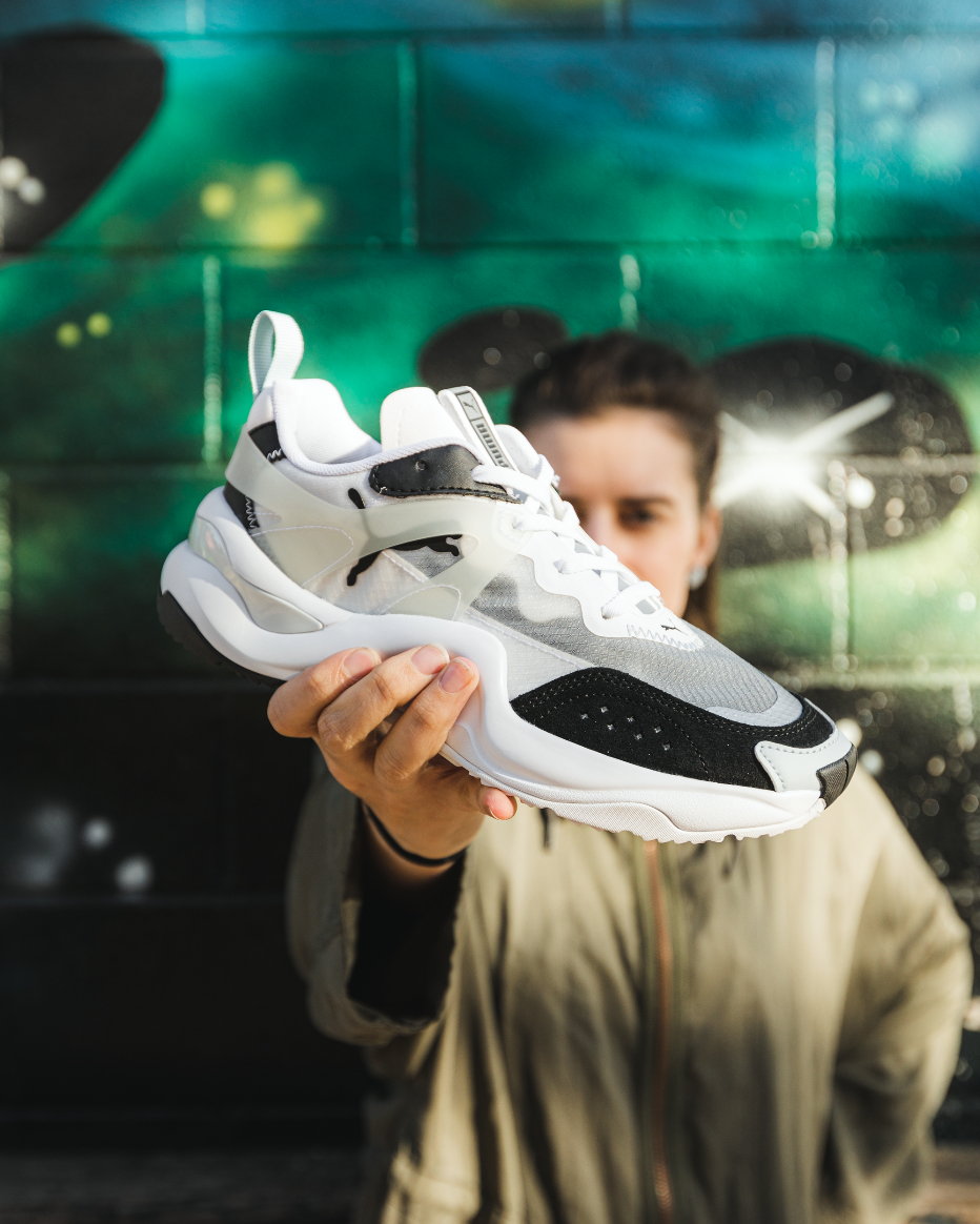 Rise - Black White - Puma - Sko - VILLOID.no