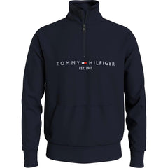 Tommy Logo Mockneck - Desert Sky
