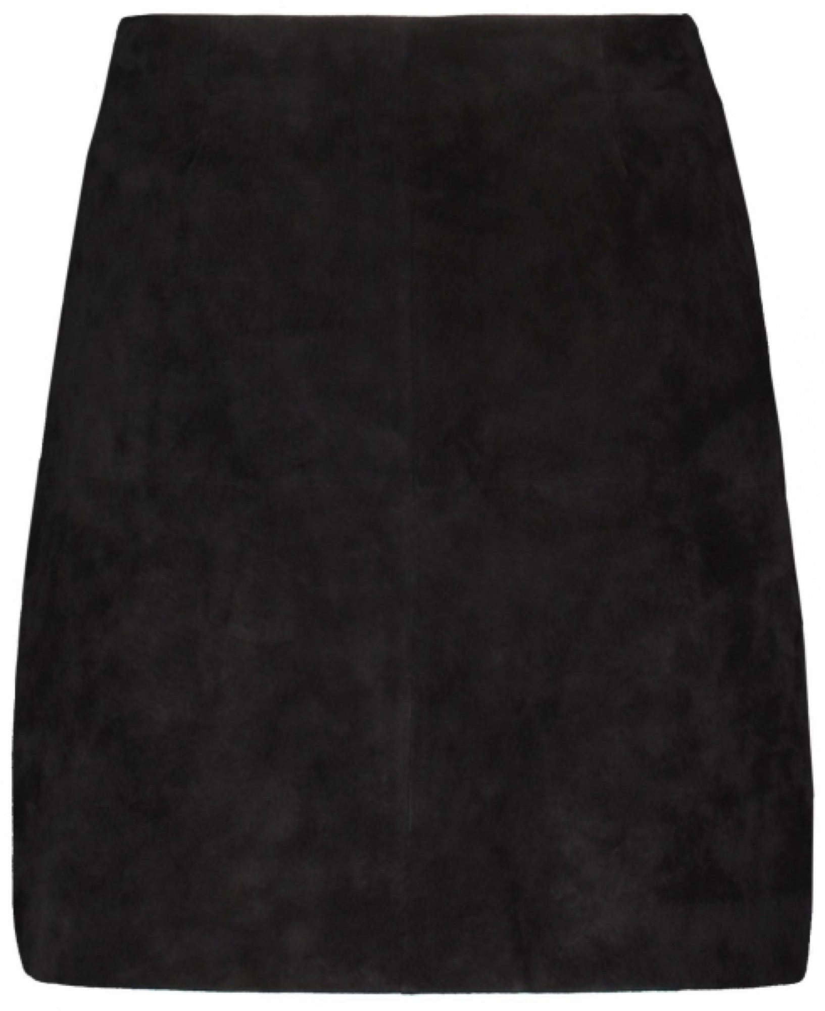 Leather Skirt - Black - MAUD - Skjørt - VILLOID.no