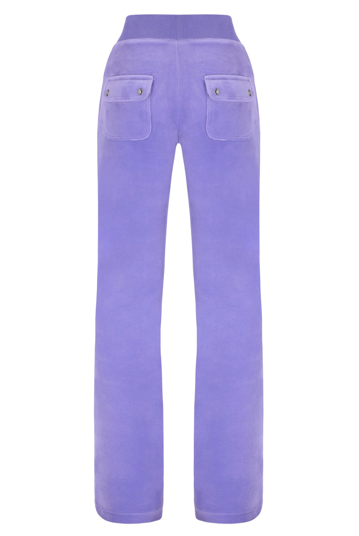 Del Ray Classic Velour Pant Pocket - Violet Tulip