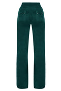 Del Ray Classic Velour Pant Pocket - Rain Forest