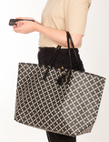 Abi Tote - Black White Grey - By Malene Birger - Tilbehør - VILLOID.no