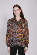 Leon Blouse - Black - Second Female - Bluser & Skjorter - VILLOID.no
