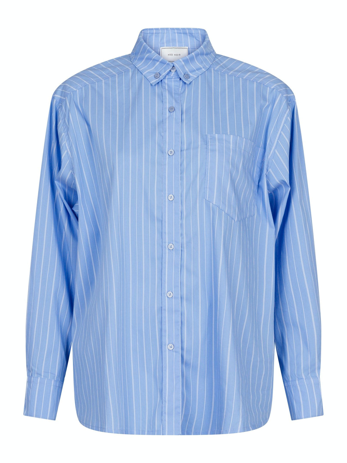 Dalma Stripe Shirt - Light Blue