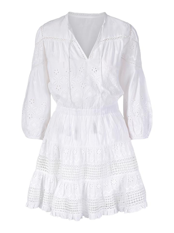 Delilah Dress - White