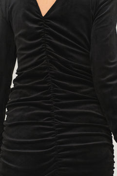 Francine Short Dress - Black