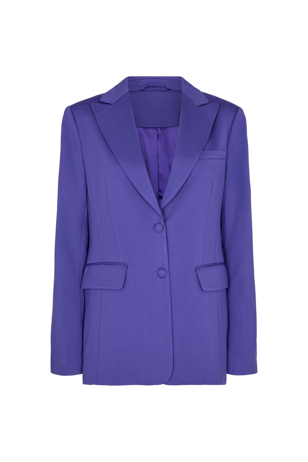 Zoe Slim Blazer - Purple