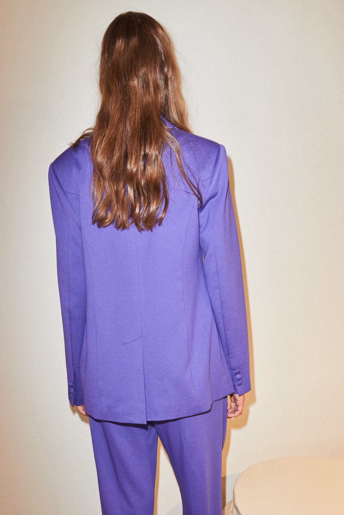 Zoe Slim Blazer - Purple