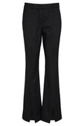 Jolene Split Pants - Black