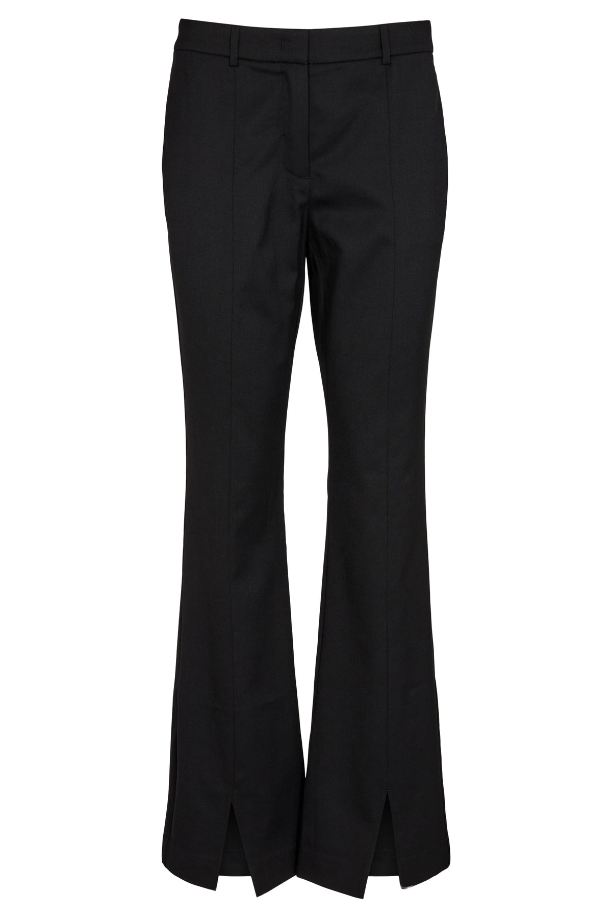 Jolene Split Pants - Black