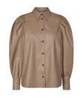 Marie Sleeve Blouse - Camel