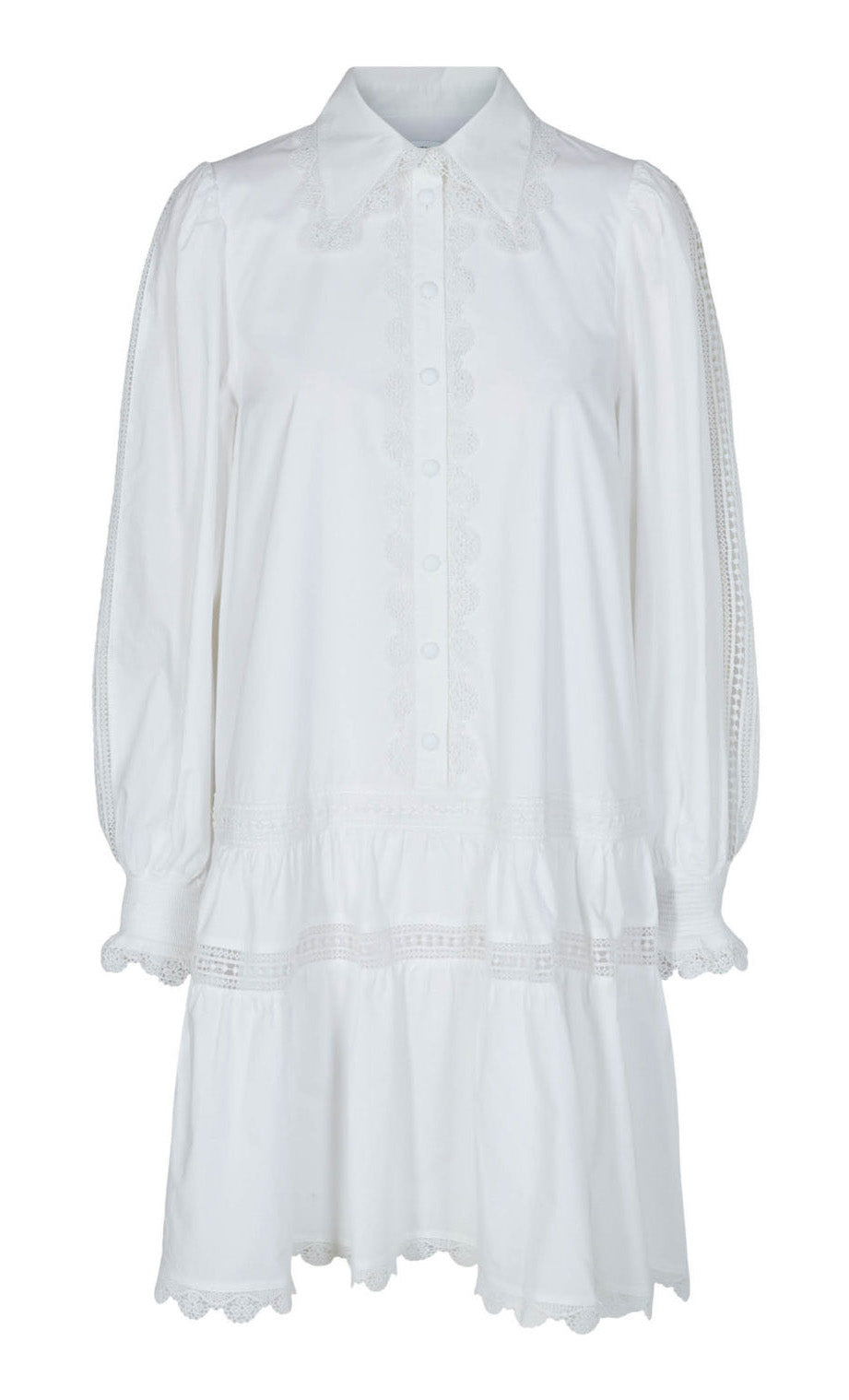 Sandra Shirt Dress - Cream
