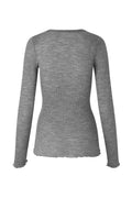 Doudo T-Shirt LS - Grey Melange