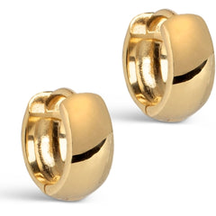 Classic Wide Hoops - Gold