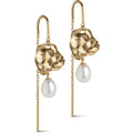 Kai Pearl Earrings - Gold