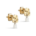 Mio Studs - Gold/Pearl