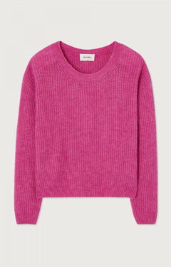 East Jumper - Magenta Chine