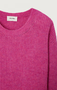 East Jumper - Magenta Chine