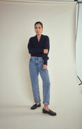 East Cardigan - Navy Melange