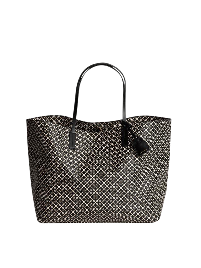 Abi Tote - Black Small Print - By Malene Birger - Vesker - VILLOID.no