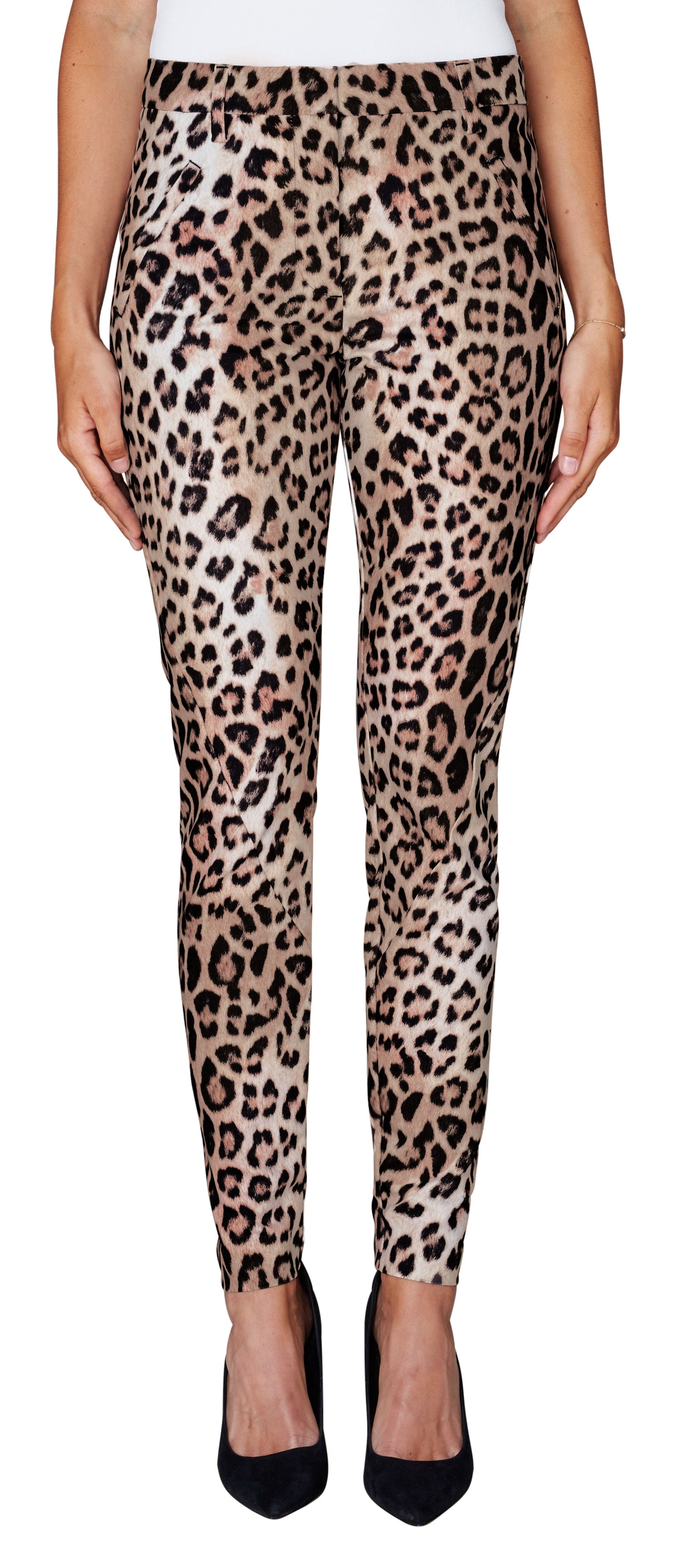 Angelie - Leopard - FiveUnits - Bukser & Shorts - VILLOID.no