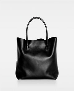 Elsa Plain Tote - Black