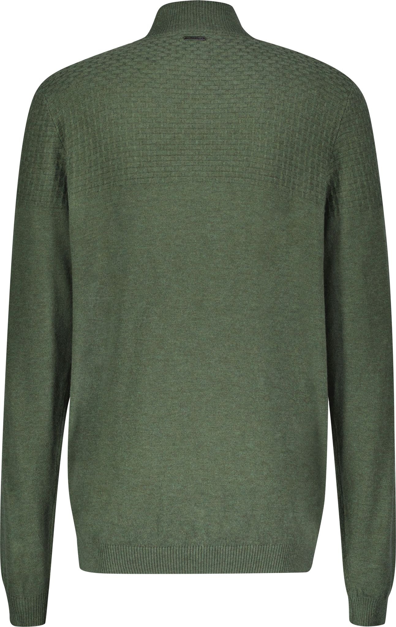 Halvsten Sweater - Olive Melange