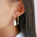 Lillian Earring - Peach