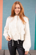 Sophia Chunky Cardigan - White
