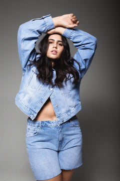 Ellie Shorts - Light Blue