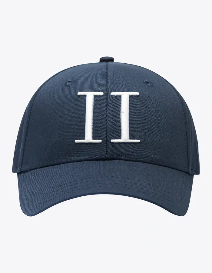 Encore Organic Baseball Cap - Dark Navy/White