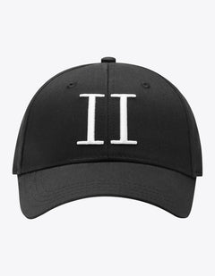 Encore Organic Baseball Cap - Black/White