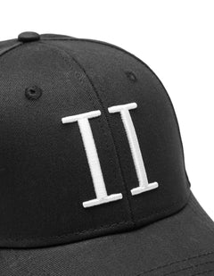 Encore Organic Baseball Cap - Black/White