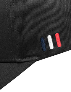Encore Organic Baseball Cap - Black/White