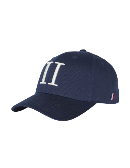 Encore Organic Baseball Cap - Dark Navy/White