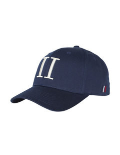 Encore Organic Baseball Cap - Dark Navy/White