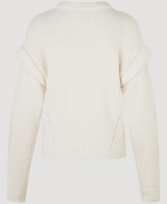 Erin Knitted Sweater - Cream