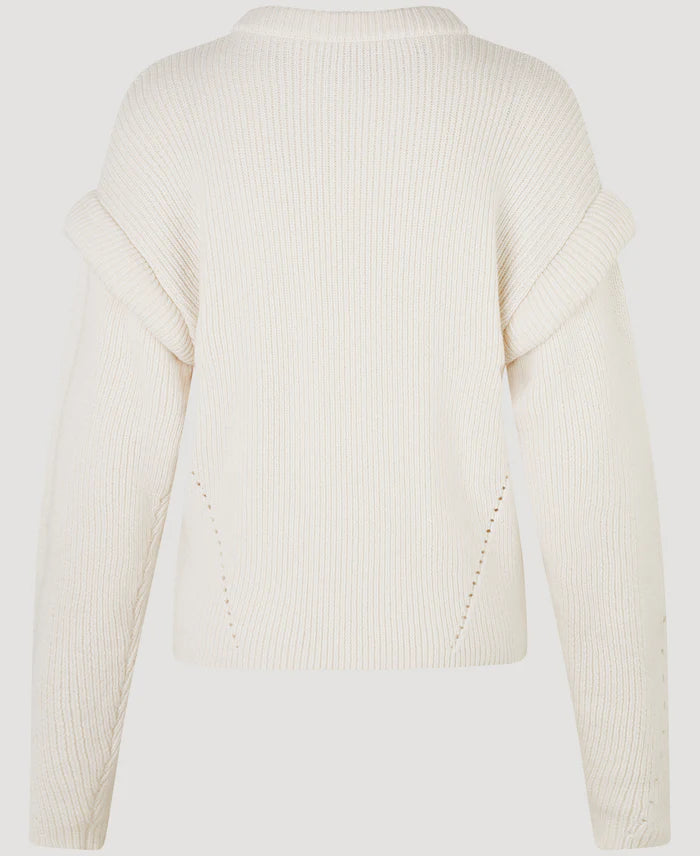 Erin Knitted Sweater - Cream
