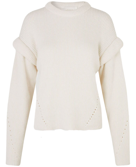 Erin Knitted Sweater - Cream