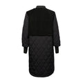 Etta Pile Coat Solid - Black