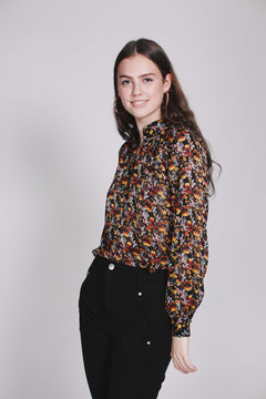 Leon Blouse - Black - Second Female - Bluser & Skjorter - VILLOID.no