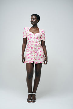 Fallon Mini Dress - Marseille Rose