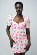 Fallon Mini Dress - Marseille Rose